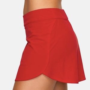 Red Outdoor Voices Exercise Skirt